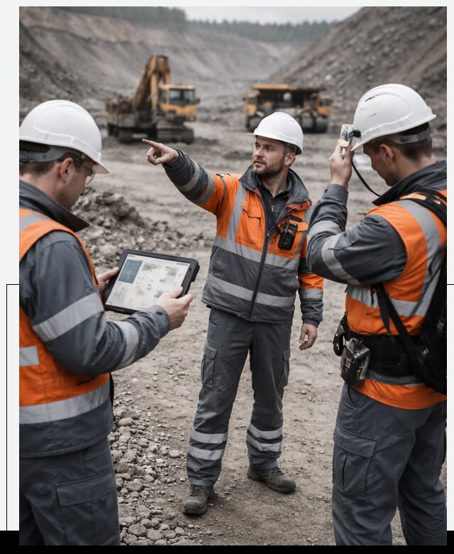 Система контроля персонала для горнодобывающей отрасли в Керчи