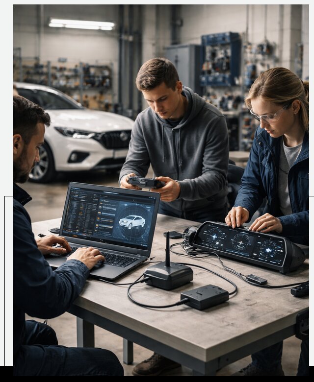 Разработка Connected Car и ПО для автопрома в Керчи