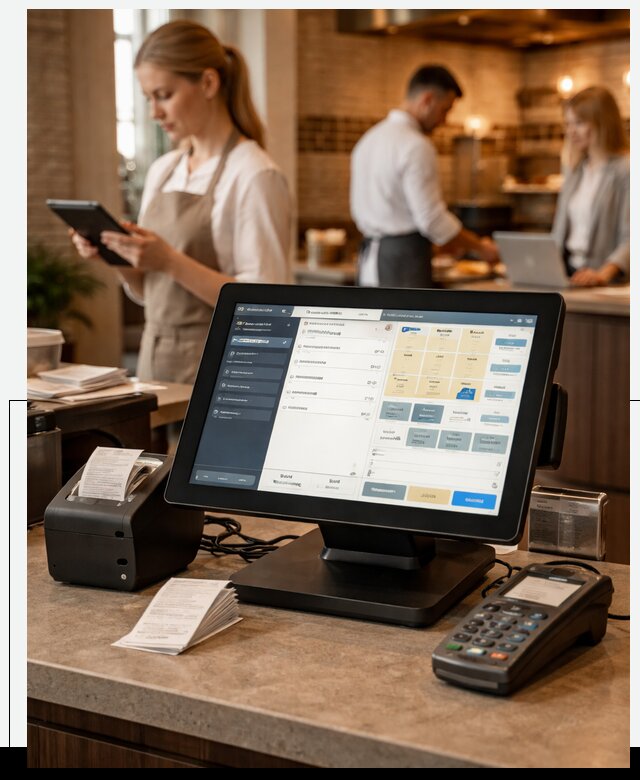 Автоматизация ресторанов и кафе (HoReCa) под ключ в Керчи