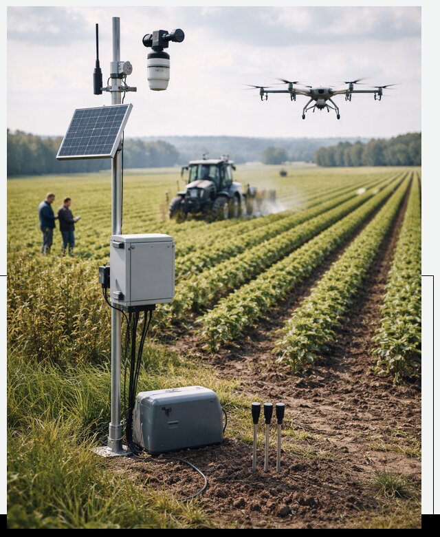 Разработка IoT мониторинга полей в Керчи от 8680 р. | АвикейКрч